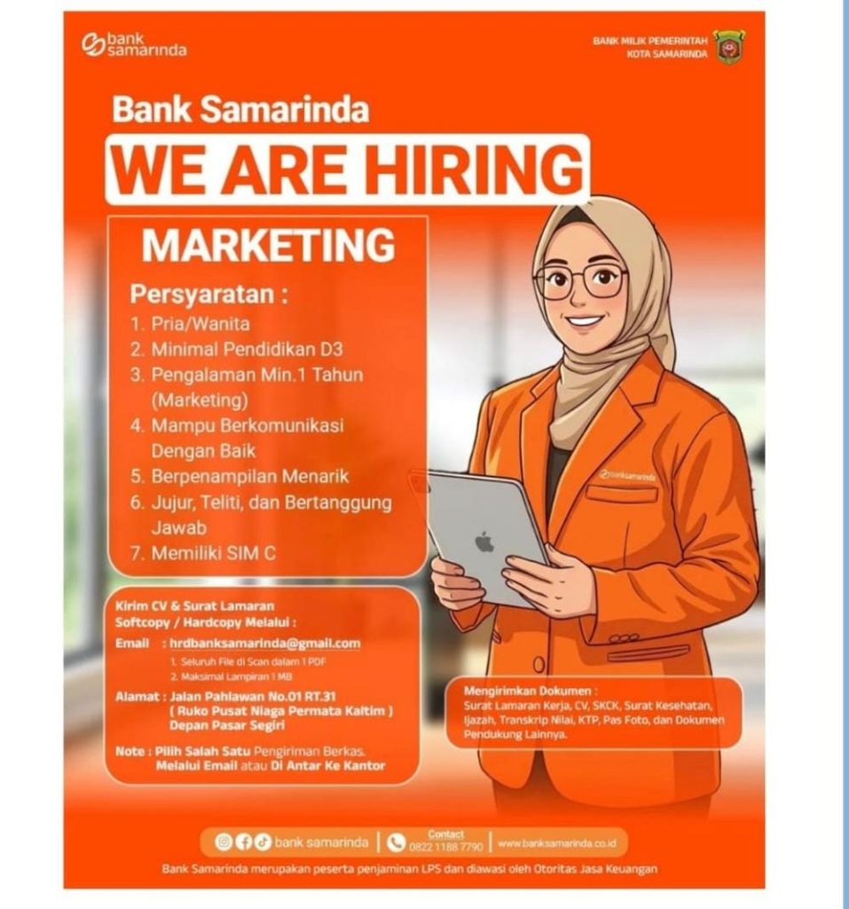 bank samarinda marketing